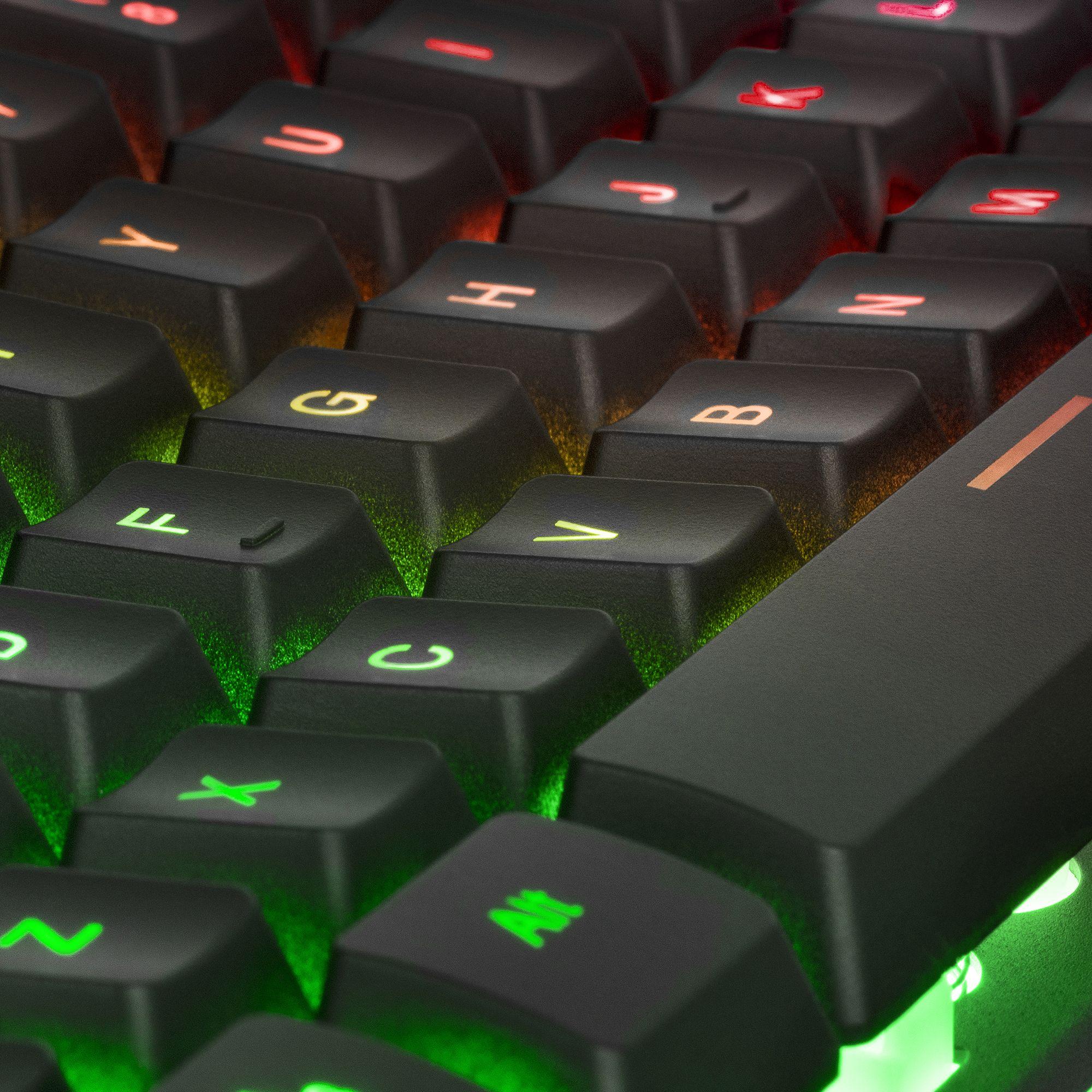 Teclado e Rato MARS GAMING MCPXBFR (Francês - Interruptor de membrana - Tamanho completo - Preto) — miniatura 5