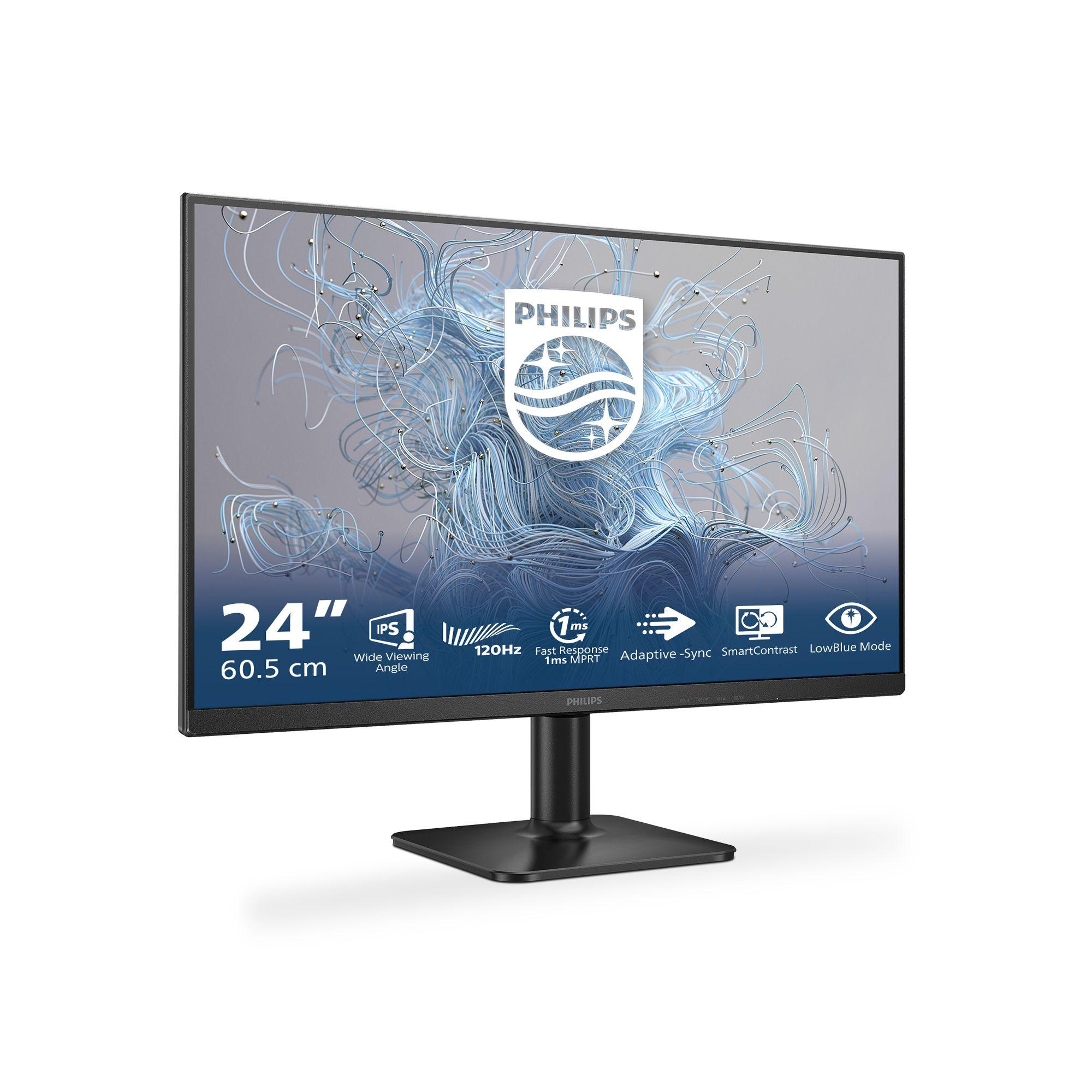 Monitor PHILIPS 24E2N1110/00 (23,8" - IPS - 120 Hz - Preto) — miniatura 2