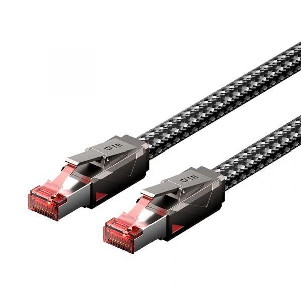 Cabo de Rede RJ45 VENTION IKMHG (50 cm - Cat.8 - Cinza), miniatura 2