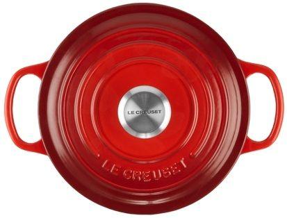 Caçarola Cocotte LE CREUSET 21177180602430 (Ferro fundido esmaltado - Vermelho Cereja) — miniatura 4