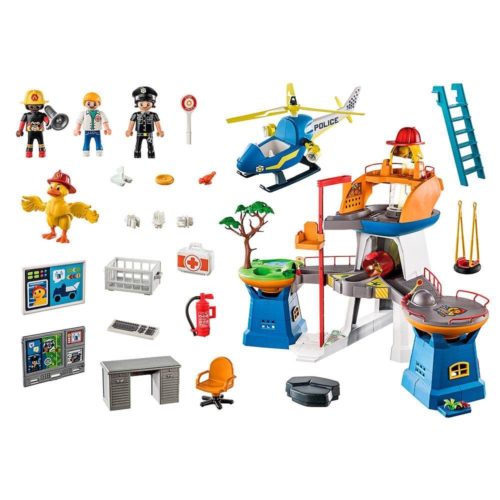 Quartel-General PLAYMOBIL Duck On Call 70910 (3 a 5 anos - Multicor), miniatura 3