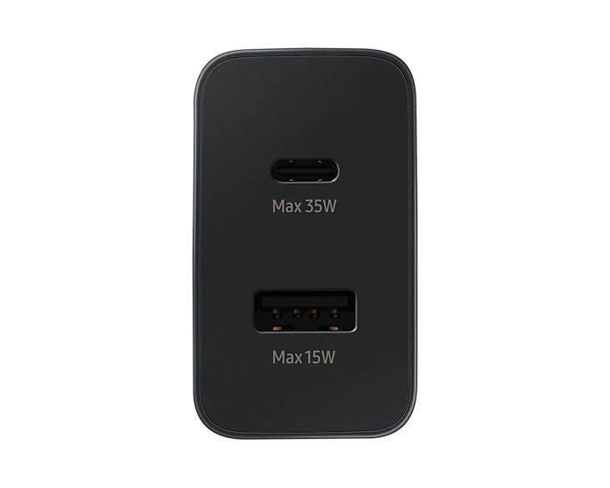 Carregador de Parede SAMSUNG EP-TA220NBEGEU (USB-C, USB-A - Com fios - Preto), miniatura 3