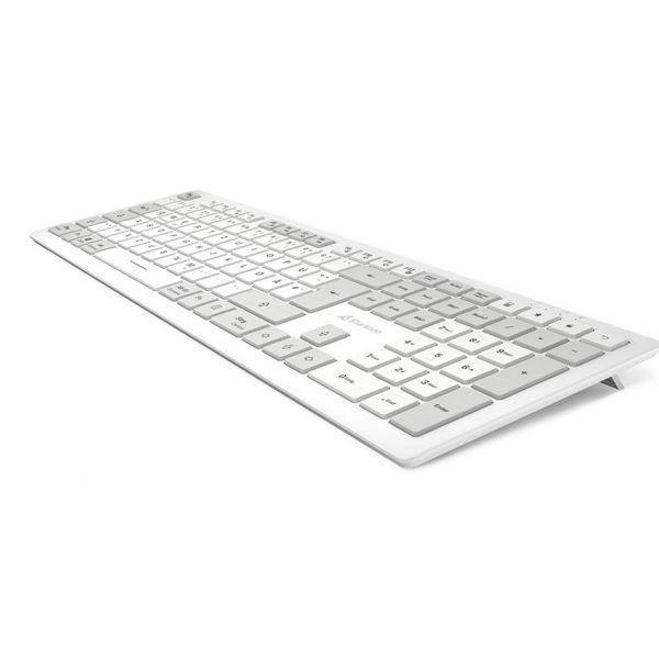 Teclado SHARKOON OfficePal K30W (Alemão - Tesoura - USB - Branco), miniatura 3