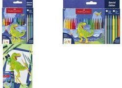 Marcadores de Feltro FABER-CASTELL Dino (Multicolor)