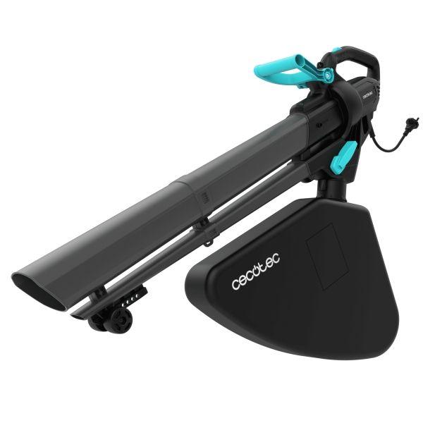 Soprador Aspirador de Folhas CECOTEC AirForce 3300 Crush&Go (3300 W - 220 V - Preto e Azul)