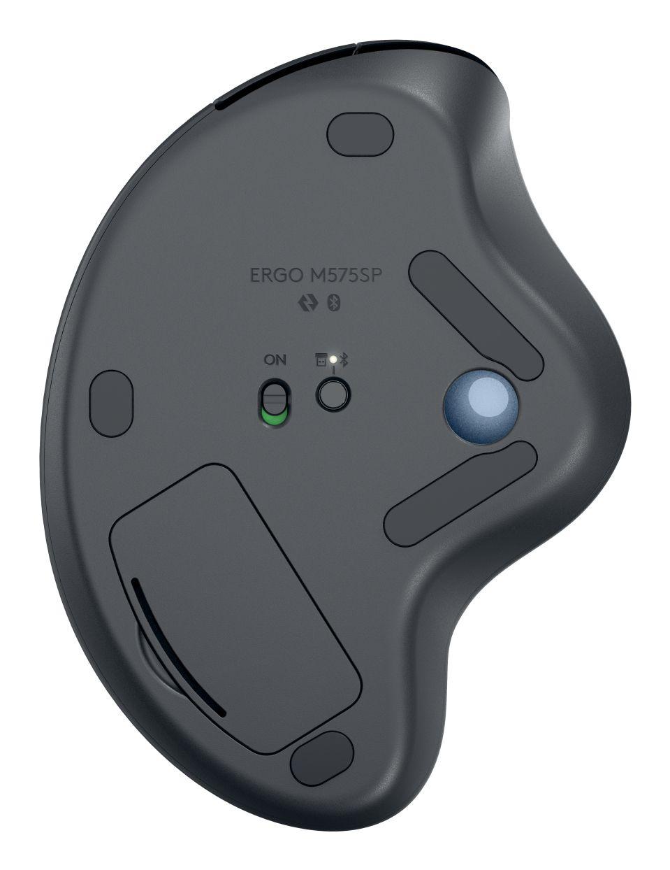 Rato LOGITECH ERGO M575S (Mão direita - 2000 DPI - Trackball - Grafite e Azul) — miniatura 6