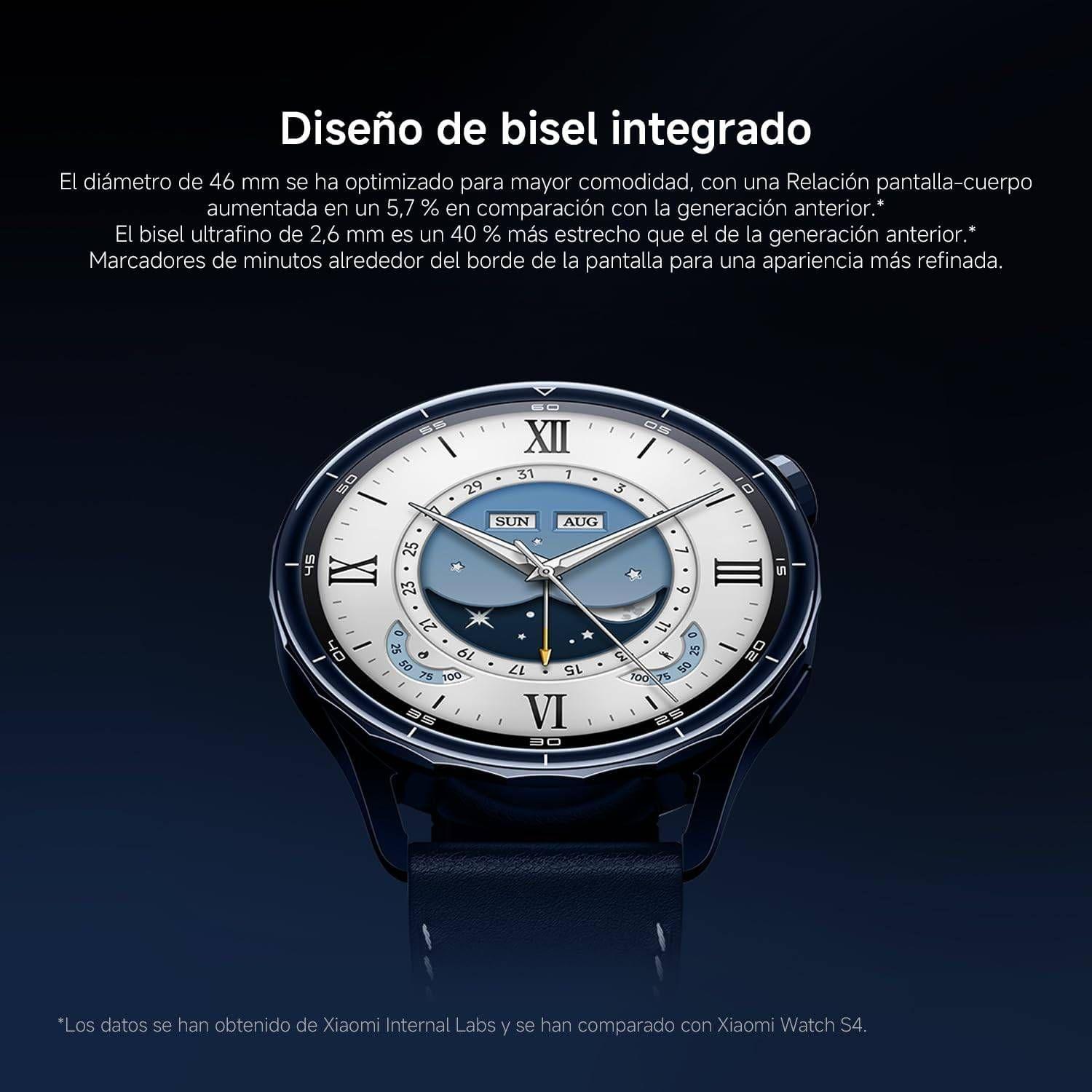 Smartwatch XIAOMI Watch S5 46mm (Redondo - AMOLED - 1,48" - Preto), miniatura 5