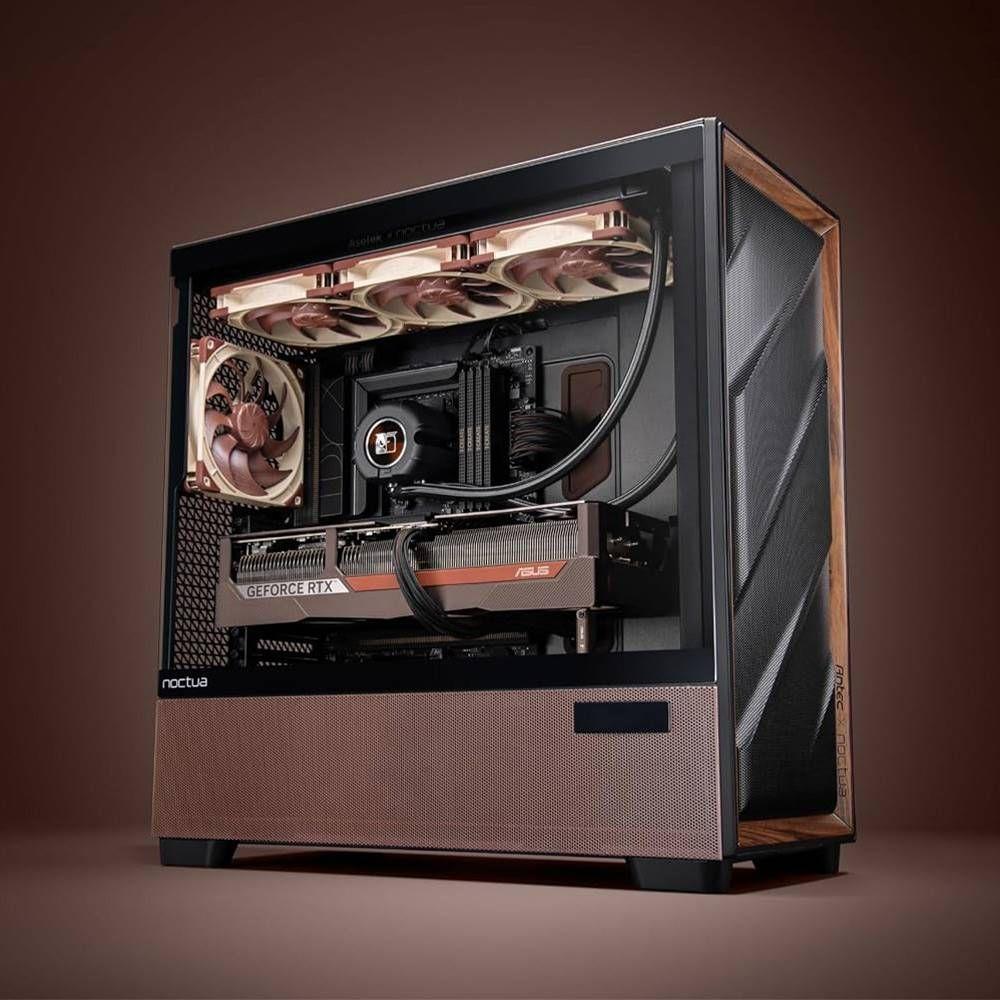 Water Cooler CPU NOCTUA NL-LC1-42 (140 mm - 1500 RPM - 4 pinos - Preto/Castanho), miniatura 4