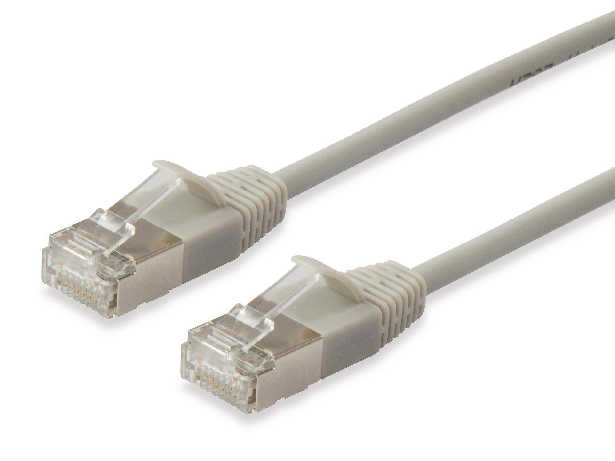 Cabo de Rede RJ45 EQUIP 606114 (1 m - Cat6A - RJ-45 macho, reto - Bege)