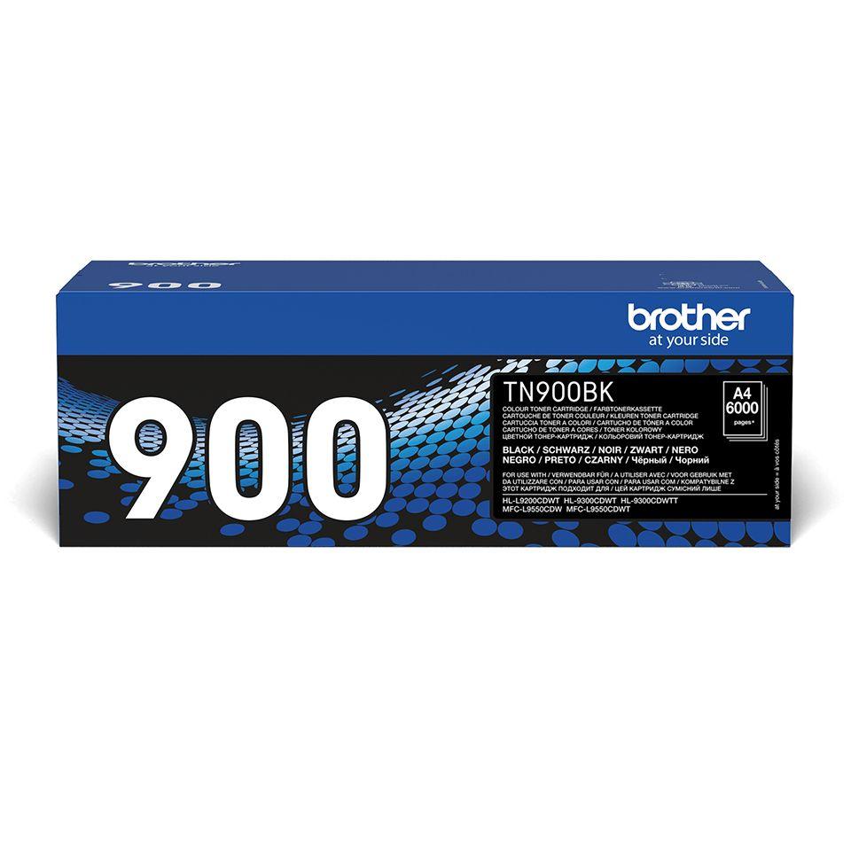Toner BROTHER TN-900BK (6000 páginas - Preto)