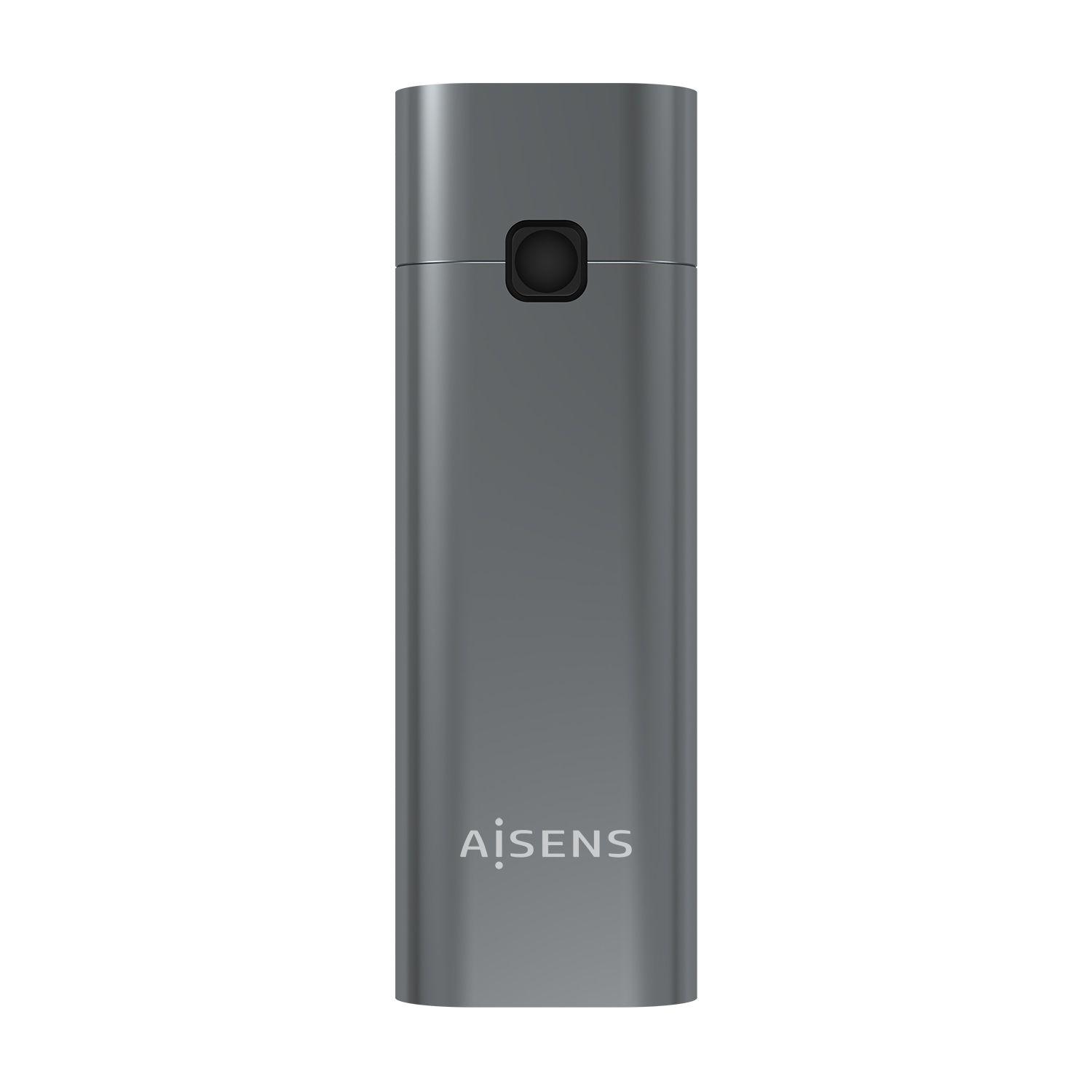 Caixa Externa AISENS ASM2-021GR (2 TB - M.2 - Cinzento) — miniatura 2