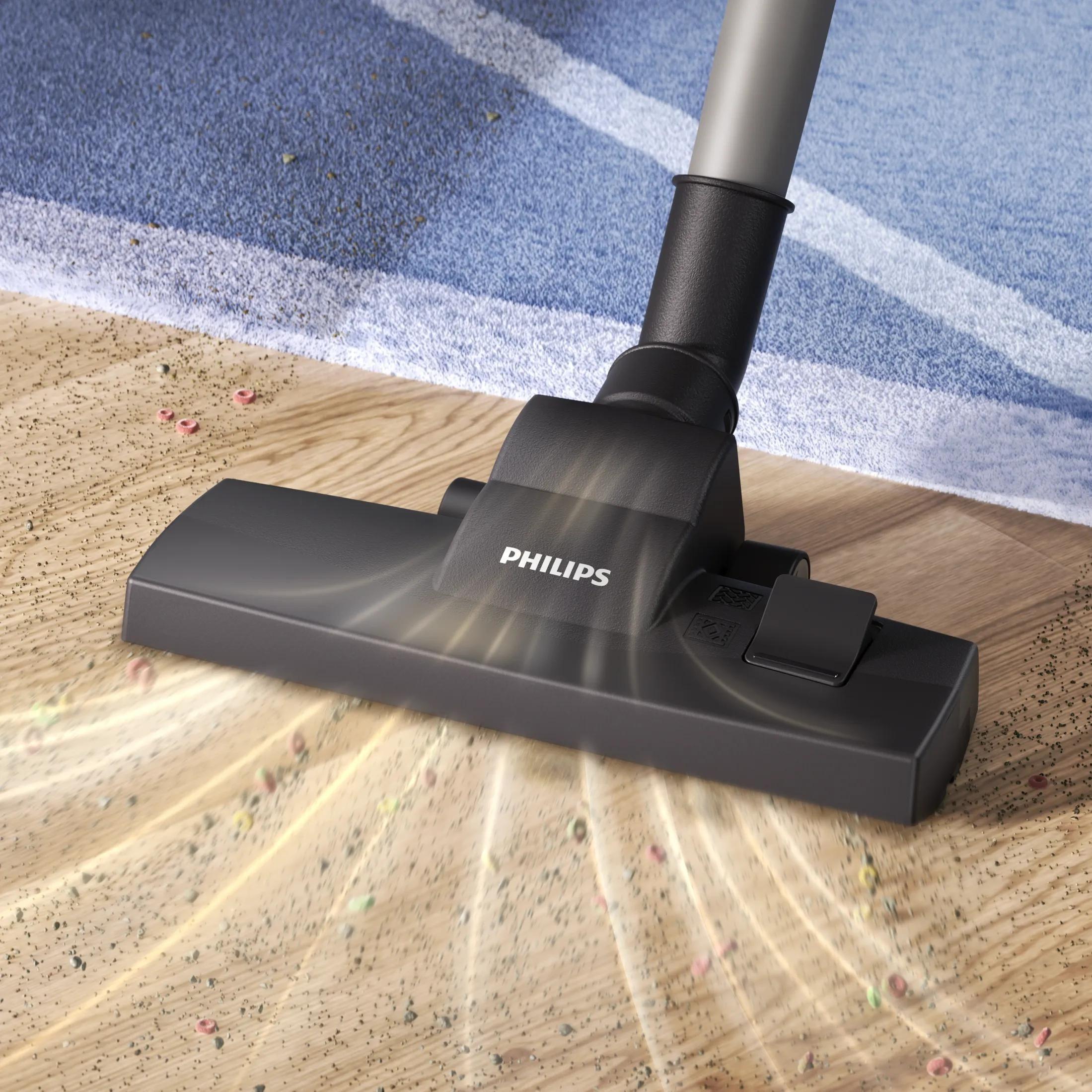 Aspirador com Saco PHILIPS 1000 Series XD1111/10 (Altura 2,4 cm - 3 l - Tapete, piso duro, estofos - Preto e Vermelho) — miniatura 5