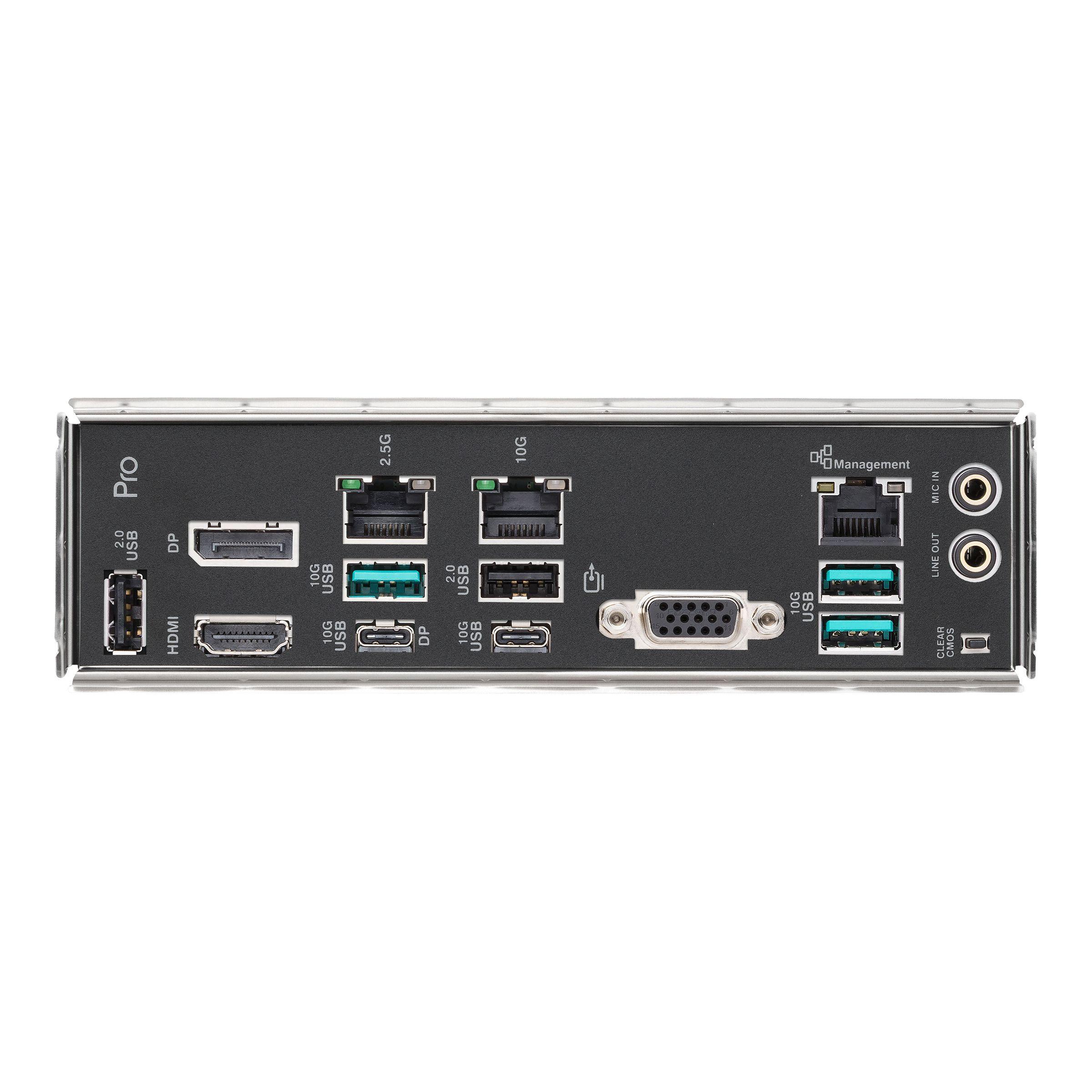 Motherboard ASUS Pro WS B850M-ACE SE (AM5 - Micro-ATX - Duplo canal - Preto), miniatura 7