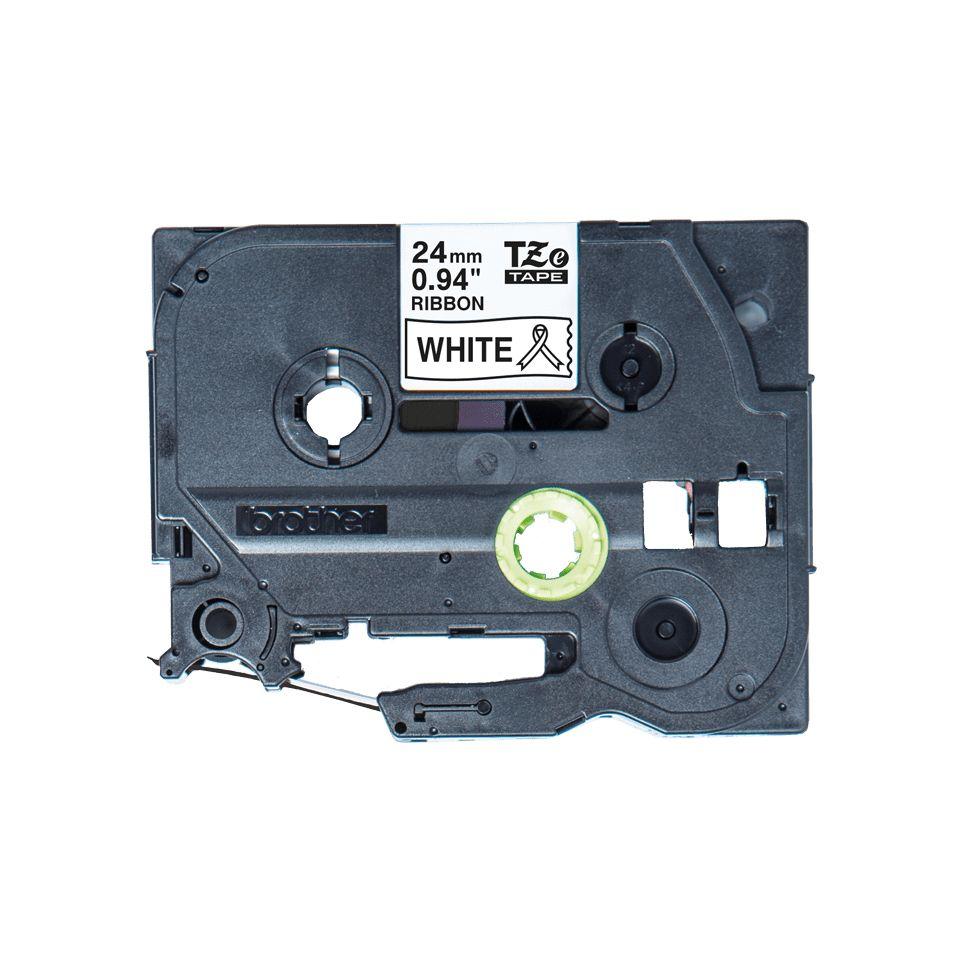 Fita de Rotuladora BROTHER TZe-R251 (Preto sobre Branco), miniatura 3
