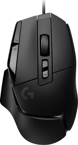 Rato LOGITECH G502 X + Tapete de Rato G240 (Mão direita - 25600 DPI - Ótico - Preto)