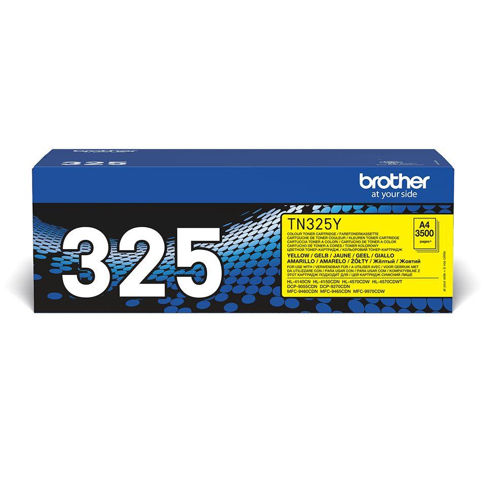 Cartucho de Toner BROTHER TN-325Y (3500 páginas - Amarelo)
