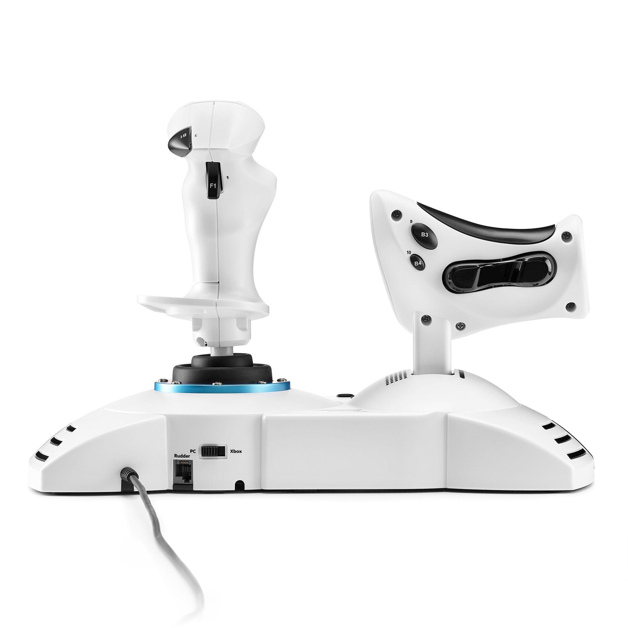 Joystick e Manete de Potência THRUSTMASTER T.Flight Hotas One Microsoft Flight Simulator Edition (Xbox - Com fios - USB - Preto e Branco) — miniatura 4