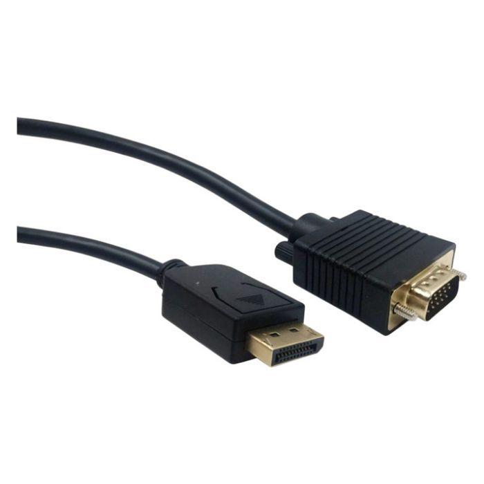 Cabo DisplayPort para VGA GEMBIRD CCP-DPM-VGAM-6 (1,8 m - Preto), miniatura 2