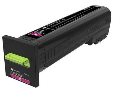 Toner LEXMARK 72K2XM0 (22000 páginas - LEXMARK CS820de - Magenta)
