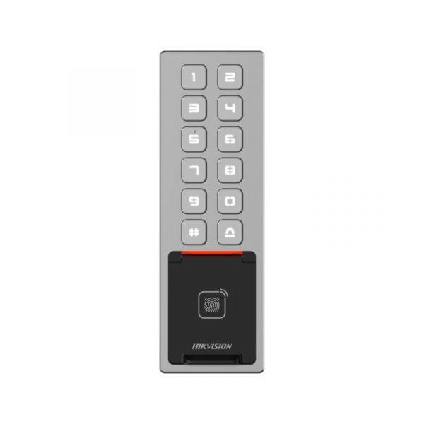 Terminal de Controlo de Acessos HIKVISION DS-K1T805EBFWX (Impressão Digital, Cartão EM e PIN - IP65, IK08) — miniatura 4
