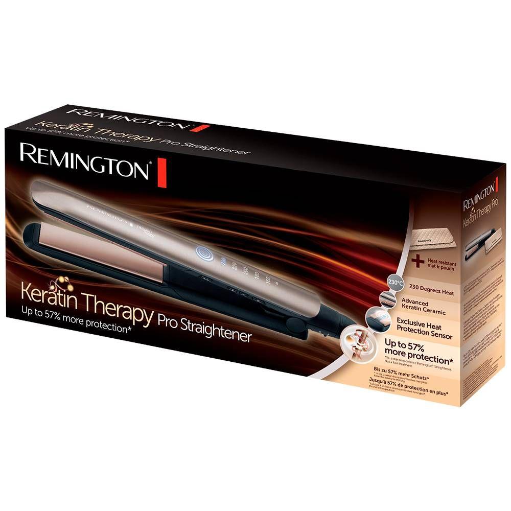 Alisador de Cabelo REMINGTON S8590 (Cerâmica com queratina - Bronze), miniatura 2
