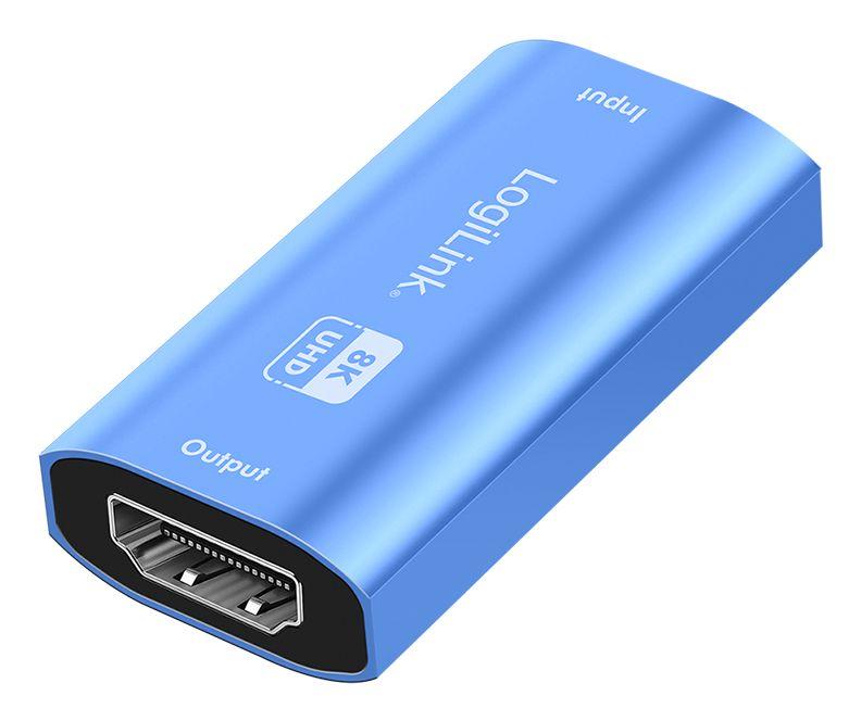 Repetidor HDMI LOGILINK HD0064 (8K a 60 Hz - Azul)