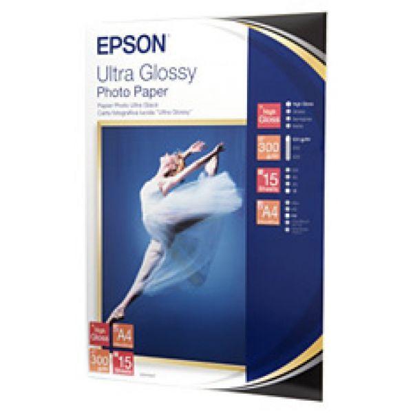 Papel Fotográfico EPSON Ultra Glossy Photo Paper C13S041927 (Branco)