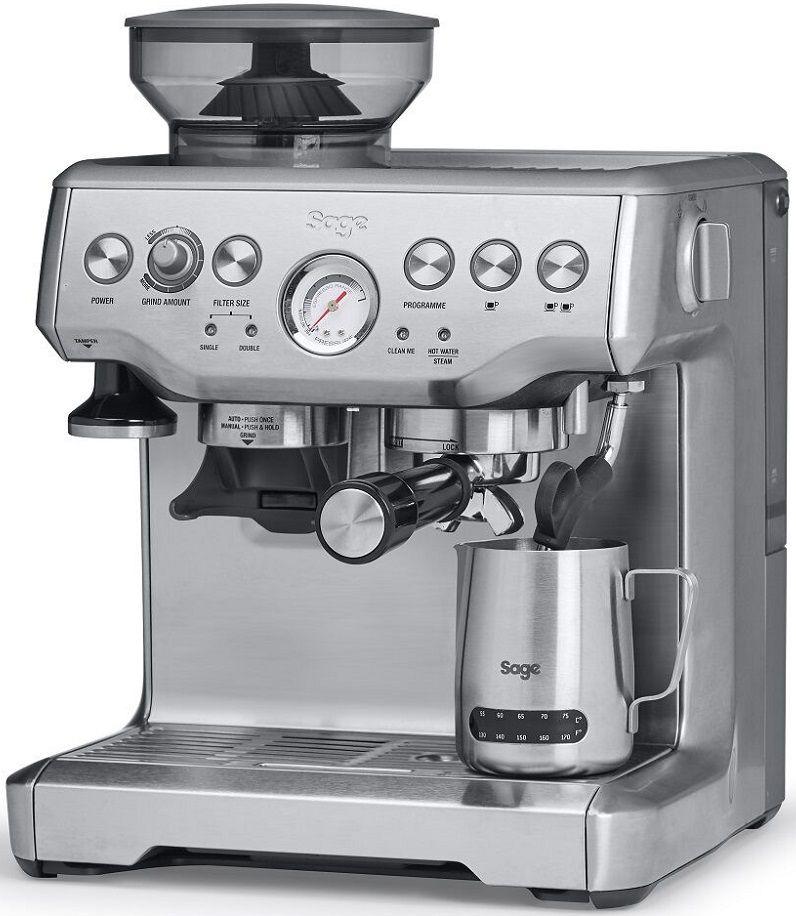 Máquina de Café Expresso SAGE The Barista Express SES875BSS2EEU1A (Grãos de café - 2 l - 450 g - Aço Inoxidável Escovado) — miniatura 4
