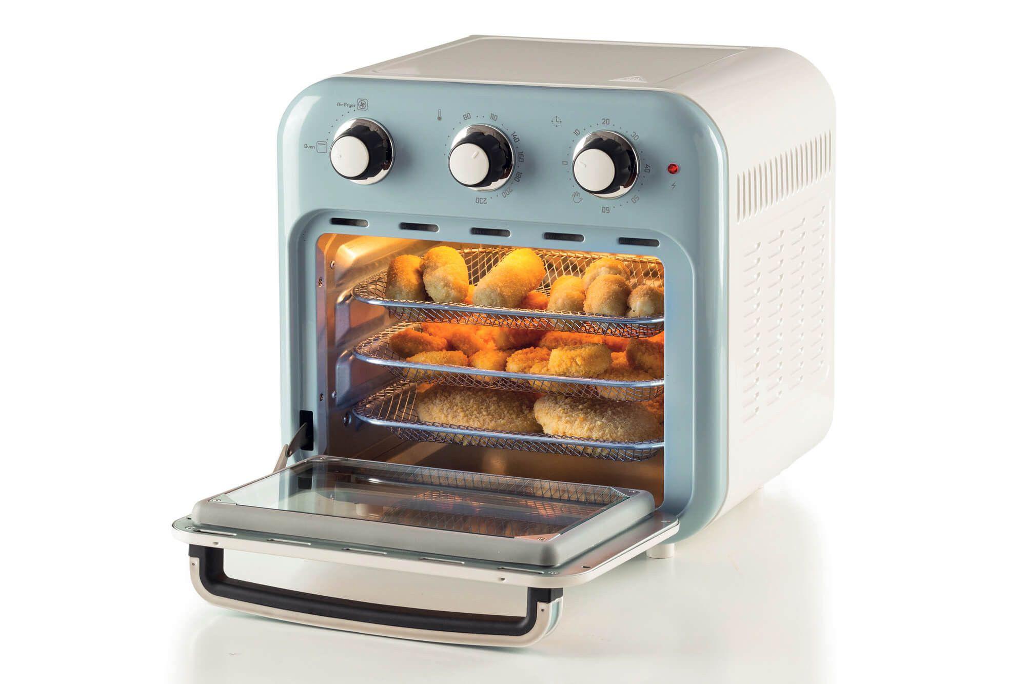 Fritadeira a Ar Independente ARIETE Vintage 4632/05 (1400 W - 230 °C - 80 °C - Azul Claro), miniatura 7