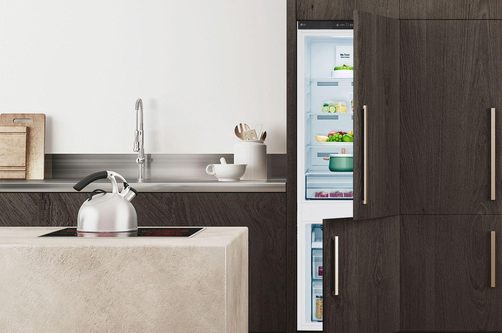 Frigorífico Combinado Encastre LG GTFN256SER (233 l - 5,5 kg/24h - Altura 177 cm - Não aplicável) — miniatura 6