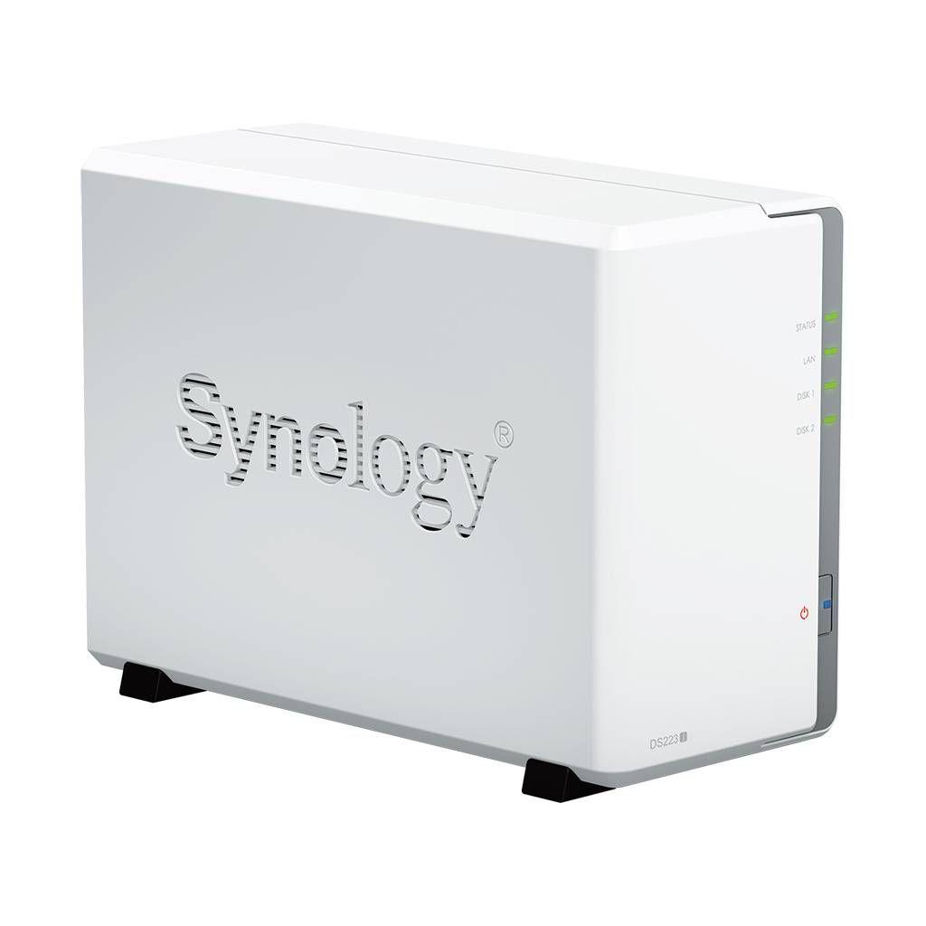 NAS SYNOLOGY DiskStation DS223j (2.5,3.5 " - SATA - DiskStation Manager - Branco) — miniatura 3