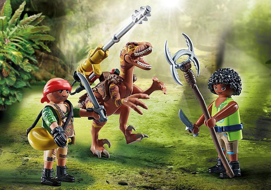 Conjunto de Jogo PLAYMOBIL Deinonychus 71264 (Dino Rise - Multicolor)