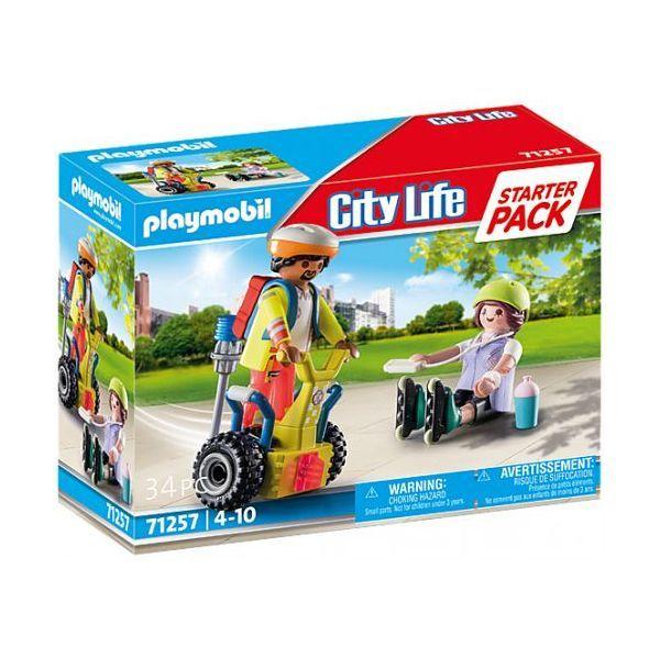 Conjunto de Brinquedo PLAYMOBIL City Life 71257 Resgate com Balance Racer (4 a 10 anos - Multicor), miniatura 2