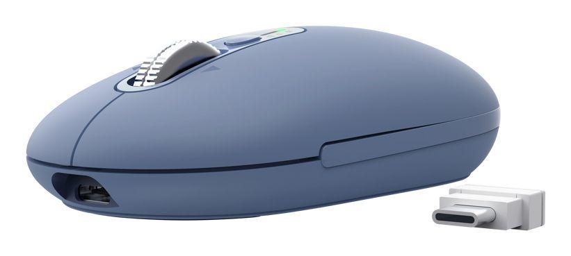Rato TRUST Seron (Ambidestro - 3200 DPI - Ótico - Azul), miniatura 2