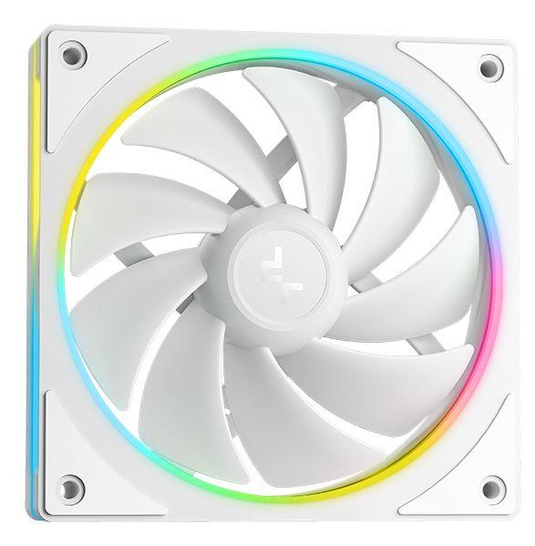 Kit de Refrigeração Líquida DEEPCOOL LM240 WH (120 mm - 2400 RPM - LED RGB - Branco) — miniatura 4