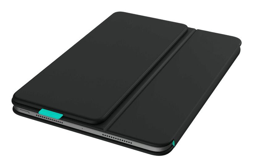 Teclado LOGITECH Flip Folio (Alemão - Bluetooth - Sem fios - Grafite) — miniatura 4