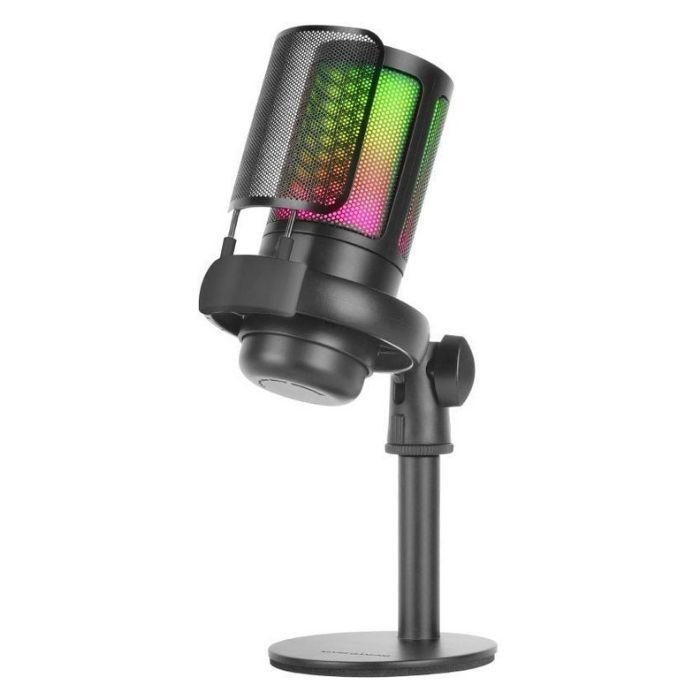 Microfone de Estúdio MARS GAMING MMIC-SE (Microfone de mesa - Com fios - USB/3.5 mm - Preto) — miniatura 2