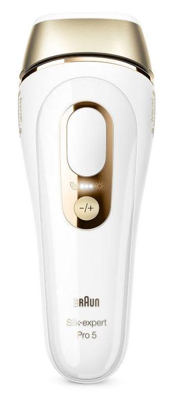 Depiladora BRAUN Silk-expert Pro 5 PL5052 (Branco e Dourado)