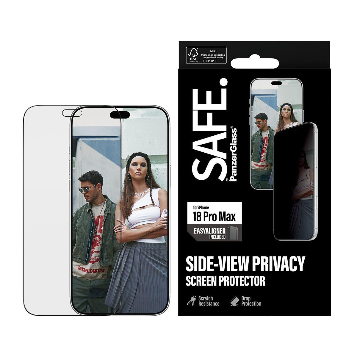 Película de Proteção de Ecrã PANZERGLASS SAFE. para iPhone 18 Pro Max (Apple iPhone 18 Pro Max - Transparente), miniatura 2