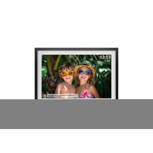 Moldura Digital DENVER Frameo PFF-1016 (1280 x 800 pixels - Wi-Fi - Preto), miniatura 3
