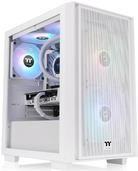 Caixa PC THERMALTAKE Versa H16 TG ARGB (micro ATX, Mini-ITX - Micro Tower - Micro-ATX, Mini-ITX - Branco)