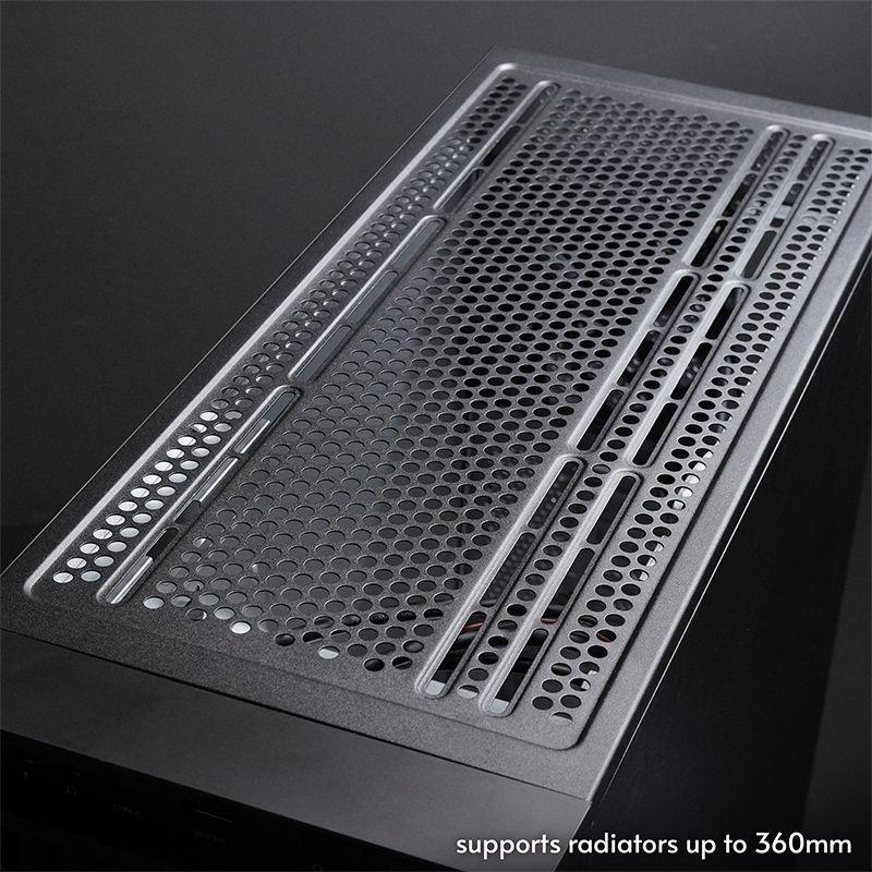 Caixa de Computador CHIEFTEC BW-01B-OP (ATX, Mini-ATX, Mini-ITX - Midi Tower - SGCC - Preto) — miniatura 12