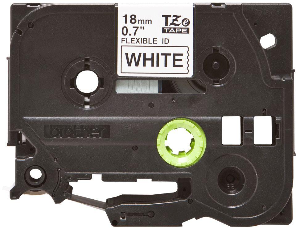 Fita de Impressão para Rotuladora BROTHER TZe-FX241 (Preto sobre Branco), miniatura 4