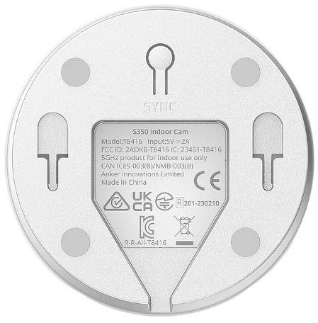 Câmara de Segurança EUFY IndoorCam S350 (Interior - 3840 x 2160 pixels - USB - Branco), miniatura 6