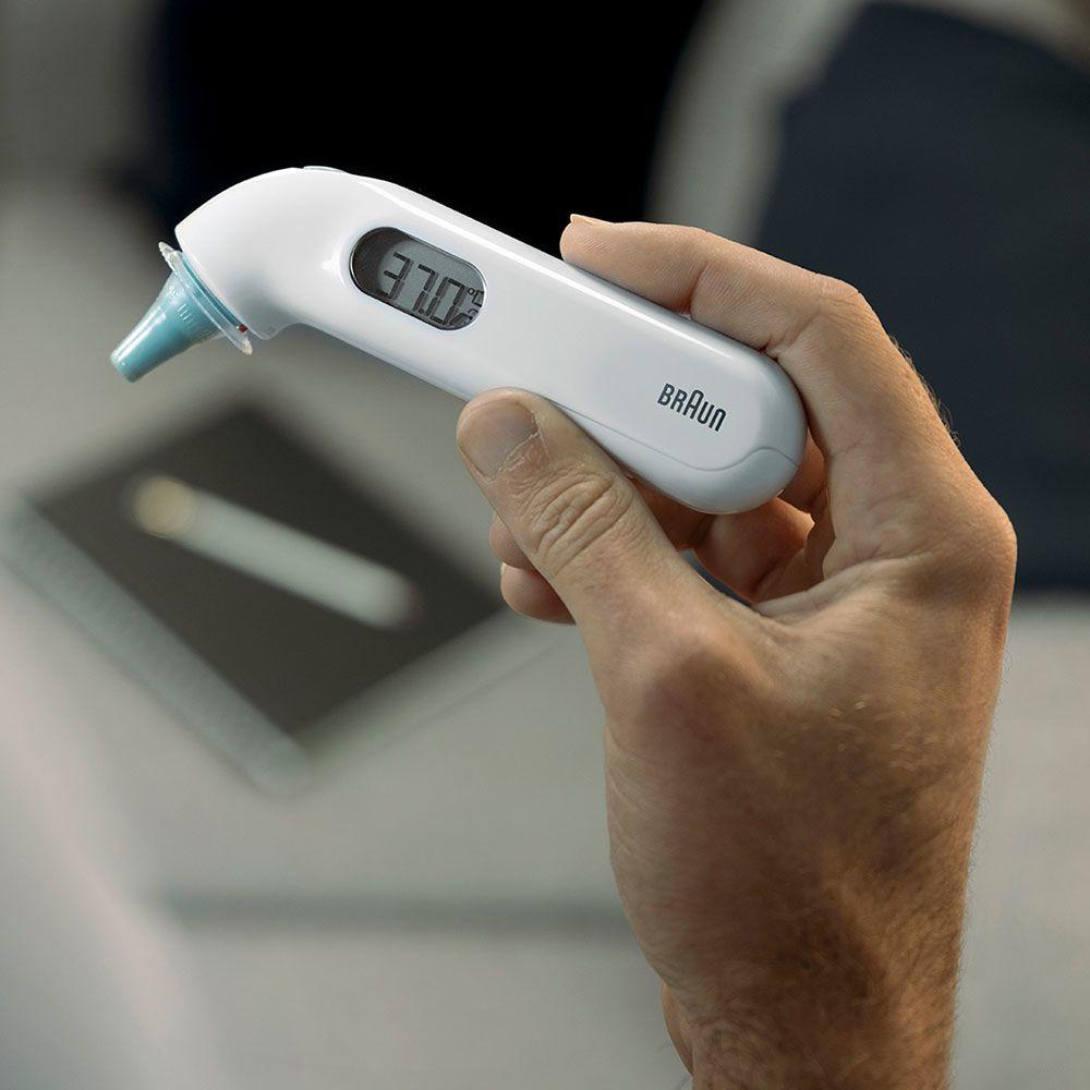 Termómetro Auricular BRAUN ThermoScan 3 IRT3030WE (Branco) — miniatura 4