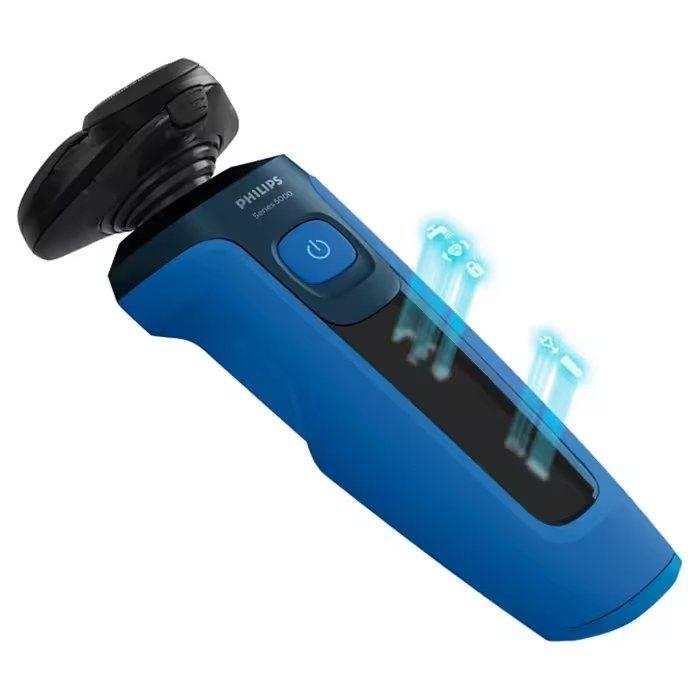 Máquina de Barbear PHILIPS S5466/17 (Preto e Azul) — miniatura 5