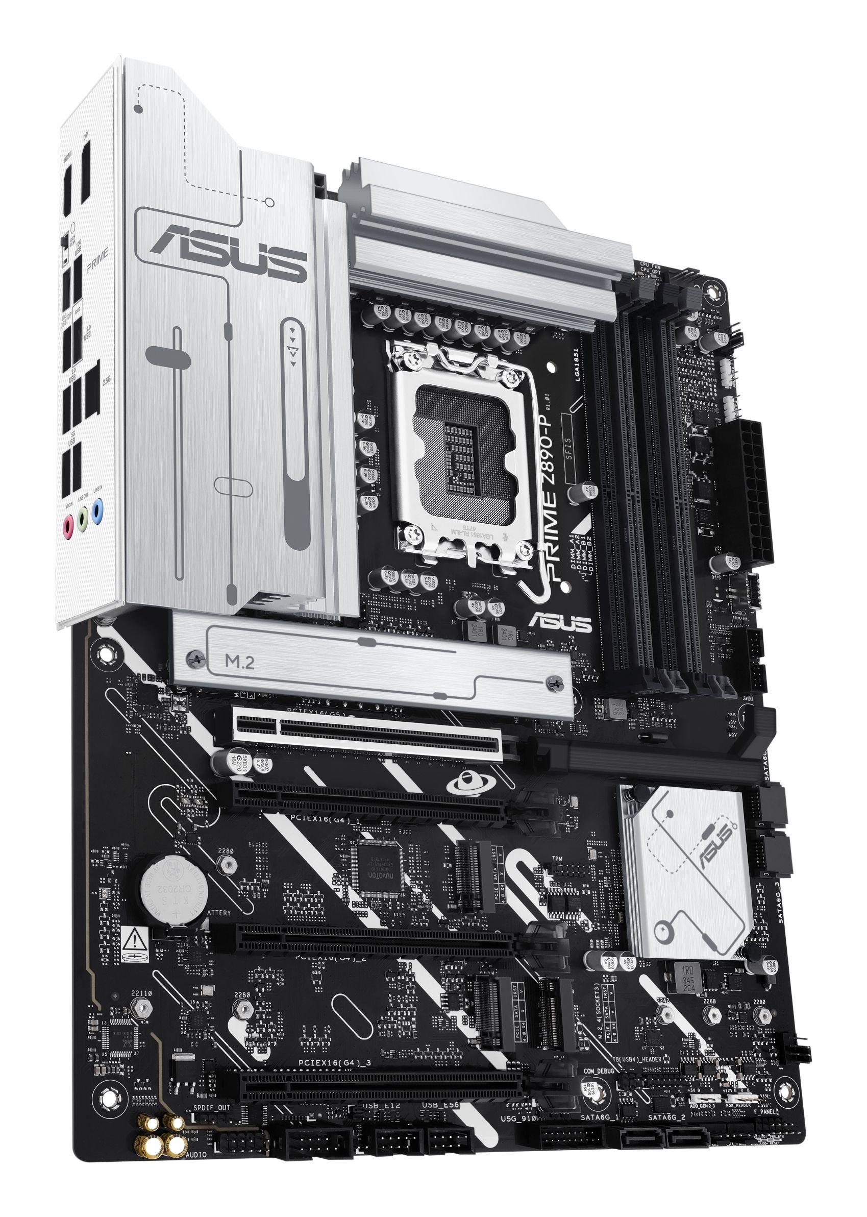 Motherboard ASUS PRIME Z890-P (LGA 1851 (Socket V1) - Intel Core Ultra - ATX - Preto), miniatura 5