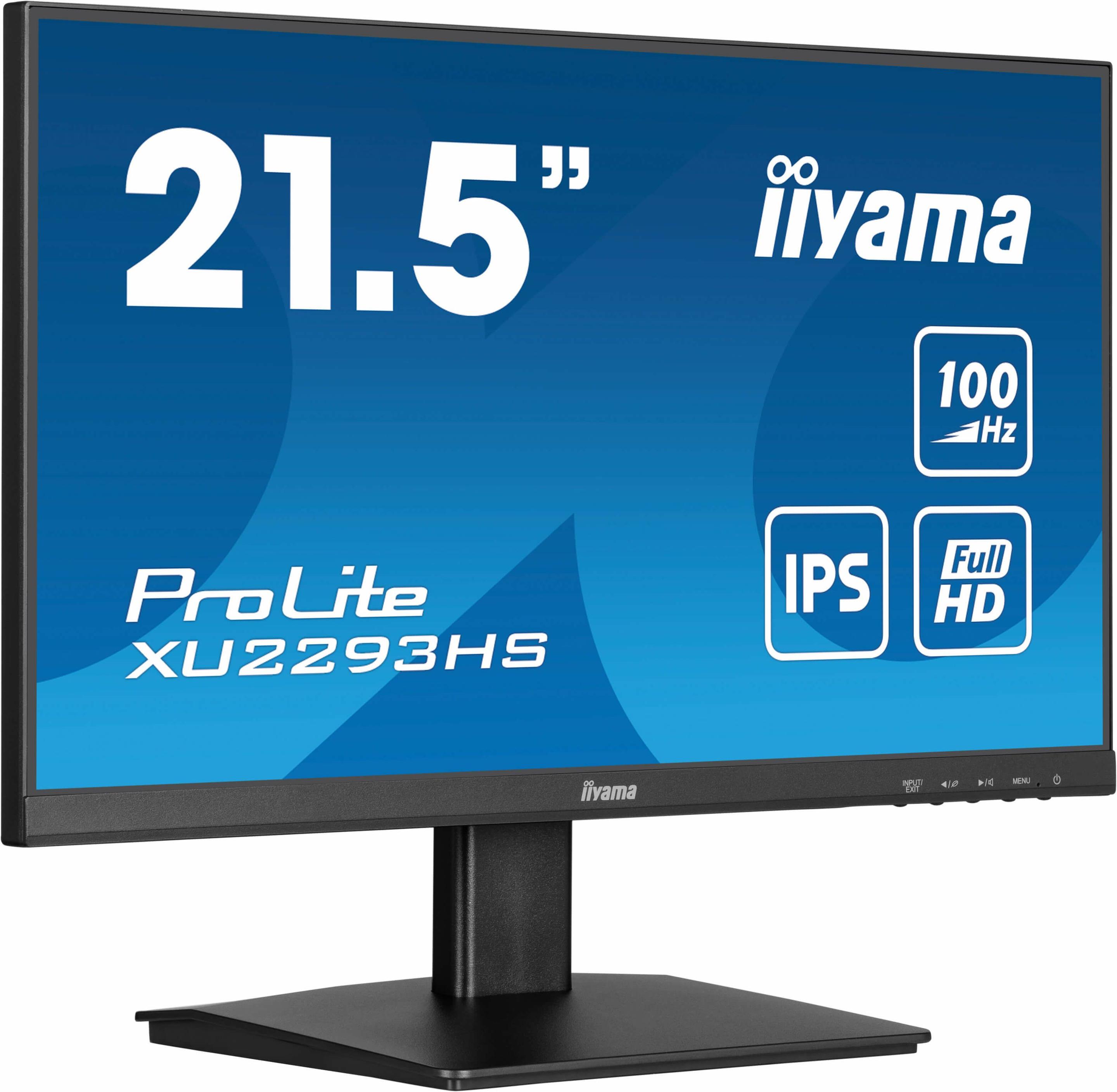 Monitor IIYAMA ProLite XU2293HS-B6 (21,5" - IPS - 100 Hz - Preto)