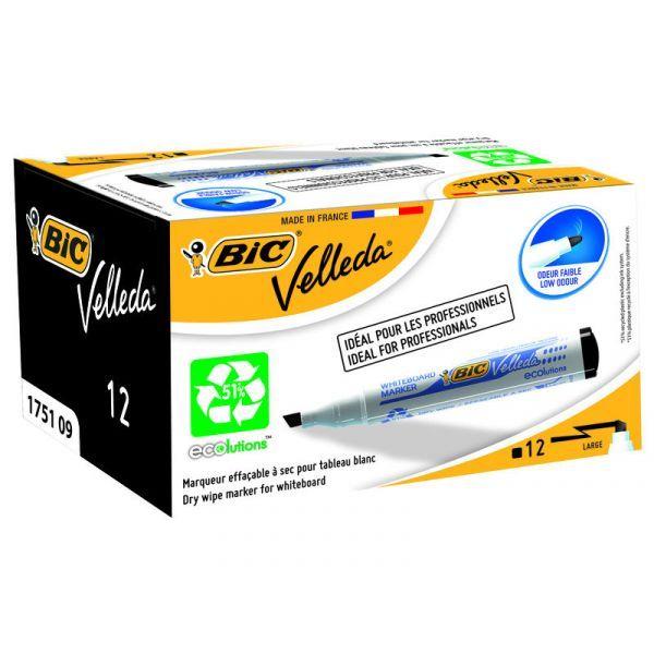 Marcador para Quadro Branco BIC Velleda 1751 ECOlutions (Plástico - Preto) — miniatura 2