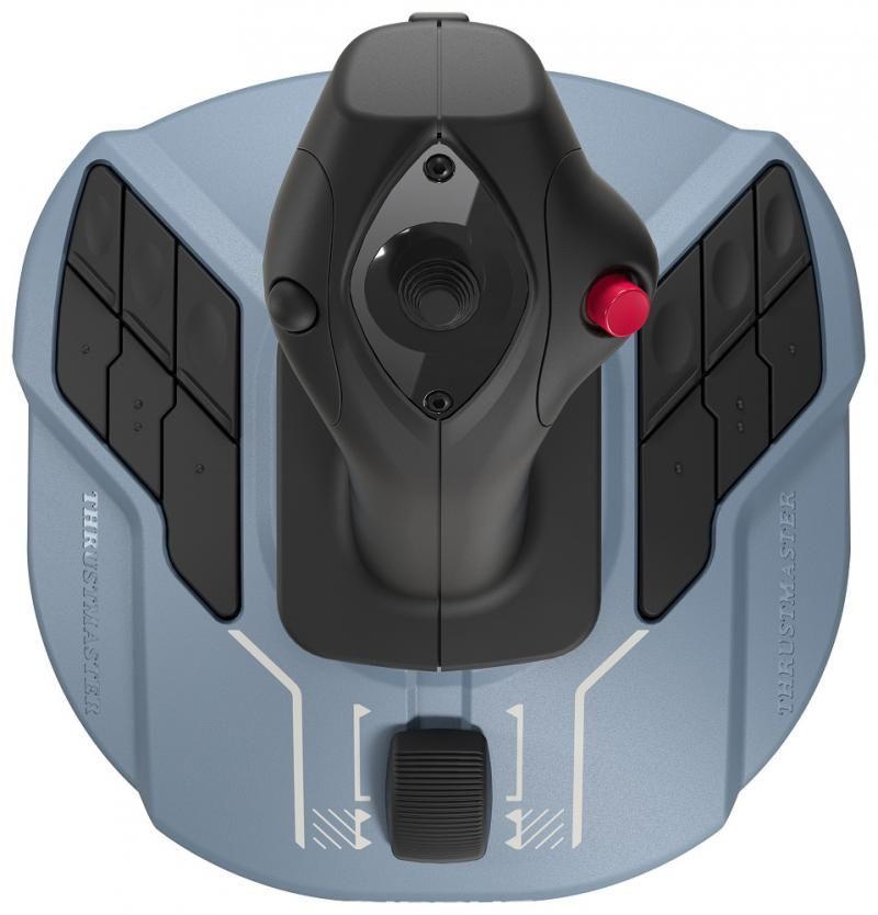 Manípulo de Voo THRUSTMASTER TCA Sidestick Airbus Edition (PC - Com fios - USB - Preto e Azul) — miniatura 4